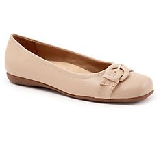 When the day calls for polished flats (and it often does), go for this belted boss-level pair. From Trotters. Spring Workwear Flats With Medium Width, Removable Insole Flats For Spring Business Casual, Work Flats With Buckle Closure And Flat Heel, Classic Spring Flats With Buckle Closure, Classic Office Flats For Spring, Workwear Flats With Buckle Closure, Chic Workwear Flats With Buckle Closure, Fall Workwear Flats With Buckle Closure, Spring Workwear Flats With Buckle Closure