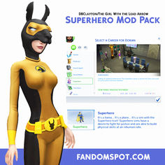 an image of a woman in catwoman costume on the web page for fandom spot