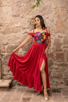 Mexican off Shoulder Dress. S 2X Floral Embroidered. Wedding Style. Traditional Mexican Dress. Artisanal Mexican Party Dress. Latina Style - Etsy Fitted Off-shoulder Dress For Festive Occasions, Off-shoulder Festival Dress, Traditional Off-shoulder Embroidered Dress, Summer Wedding Maxi Dress With Resham Embroidery, Off-shoulder Fitted Festival Dress, Fitted Off-shoulder Festival Dress, Fiesta Fitted Dresses For Festivals, Traditional Embroidered Summer Gown, Fitted Dresses For Fiesta And Festivals