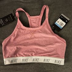 New Nike Sports Bra Size M With Tags Affordable Nike Stretch Sports Bra, Affordable Nike Sports Bra With Moisture-wicking, Maroon Nike, Cute Sports Bra, Medium Support Sports Bra, Nike Fit, Gray Sports Bra, Strappy Sports Bras, Lululemon Sports Bra