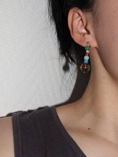 Bubble Beaded Earrings | Jewelry | Three Fleas