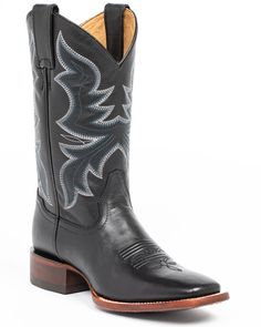 Shyanne Womens Black Western Boots - Square Toe, Black Square Toe Cowboy Boots Women, Black Western Boots Women, Black Western Boots, Black Cowgirl Boots, Square Toe Cowboy Boots, Cowboy Boots Square Toe, Womens Cowgirl Boots, Farm Clothes, Black Cowboy Boots