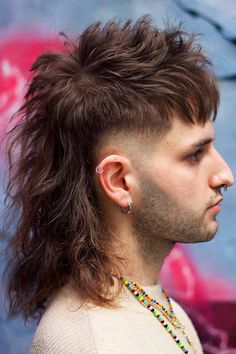 33 Fresh Mullet Haircut Ideas For Your Modern Look - Mens Haircuts Mohawk Tribe, Punk Mullet, Mens Mullet, Mullet Fade, Mohawk Mullet, Traditional Hairstyle, Mullet Haircut, Mohawk Braid