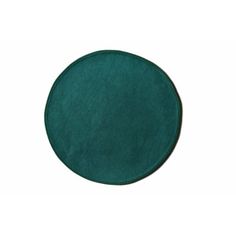 a green round object on a white background