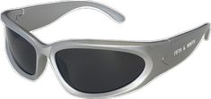 Futuristic Silver Sunglasses With Mirrored Lenses, Silver Sunglasses With Mirrored Lenses, Silver Tinted Plastic Sunglasses, Silver Mirrored Sunglasses In Plastic, Silver Mirrored Plastic Sunglasses, Silver Polycarbonate Sunglasses With Uv Protection, Silver Sunglasses With Mirrored Lenses In Polycarbonate, Silver Mirrored Lenses Sunglasses In Polycarbonate, Silver Plastic Sunglasses With Uva Protection