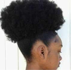 Puff Styles, 4c Natural, Beautiful Natural Hair, Natural Hair Beauty, Pinterest Hair