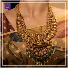 Gold Haram Designs, Wedding Jewellery Designs, Haram Designs, Gold Haram, Wedding Jewelry Sets Bridal Jewellery, Indian Wedding Jewelry Sets, Bridal Necklace Designs, Gold Jewels Design, Antique Necklaces Design