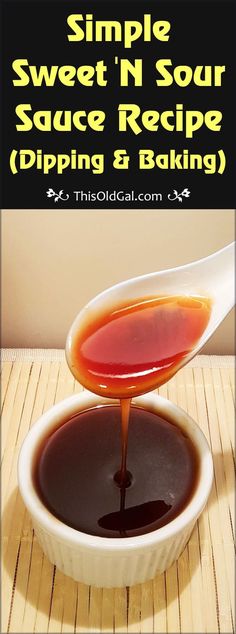 simple sweet n sour sauce recipe dipping and baking