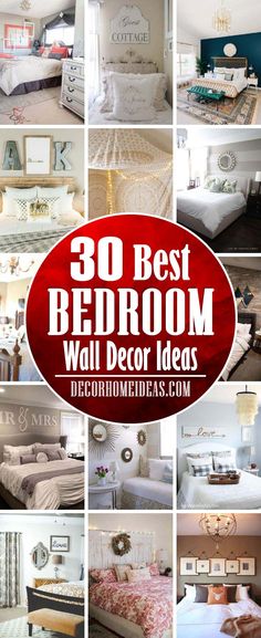 30 best bedroom wall decor ideas that are easy to diy and great for any room in your home