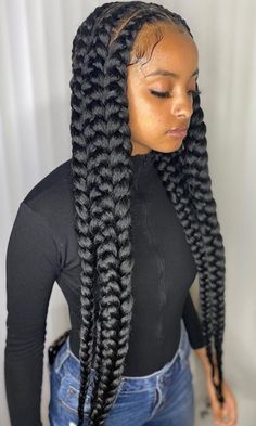 Twist Braid Hairstyles, Feed In Braid