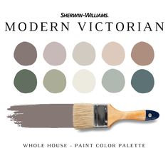 the modern victorian paint color palette