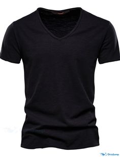 OrcaJump - Mens V Neck T-Shirt Solid Color Casual Holiday Short Sleeve Apparel Sports Fashion Lightweight Big and Tall Summer Product Description Style Big and Tall, Fashion, Sports, Lightweight Occasion Casual, Holiday, Vacation Tops Type T shirt Tee Neckline V Neck Fabric Viscose Sleeve Length Short Sleeve Elasticity Micro-elastic Look After Me Wet and Dry Cleaning Pattern Solid Color Season Summer Fit Type Regular Fit Size Chart Size Bust Length S 100.0 cm / 39.4 inch 70.0 cm / 27.6 inch M 10 Shirts Plain, Mens Casual T Shirts, Men's Fitness, Clothing Apparel, Big And Tall, Wet And Dry, Sport Fashion, Casual T Shirts, Mens Fitness