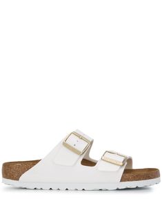 Birkenstock White Sandals, White Birks, White Birkenstock, White Berken Stocks, Birkin Stocks Sandals, Wedding Birkenstocks, Berkin Stocks, Berkinstock Sandals Outfit, Cute Summer Shoes