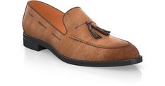 Men`s Tassel Loafers are handcrafted by individual order. Upper material is made by leather, suede. Insole and lining materials - leather. Your new shoes will be handcrafted especially for you and delivered for free to your home or office in 1-2 weeks. Included option for free return and remake if the shoes do not fit.Only now all this is available at an exclusive price of $192.00.Proceed with you order now. Leather Dress Shoes With Tassels And Round Toe, Classic Leather Moccasins With Tassels, Brown Tasseled Dress Shoes For Galas, Brown Tassel Dress Shoes For Galas, Brown Leather Tassel Shoes For Galas, Brown Tasseled Leather Shoes For Galas, Leather Slip-on Loafers With Tassels, Leather Slip-on Tassel Loafers, Leather Tassel Slip-on Loafers