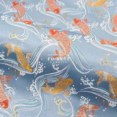 KINRAN - Japanese traditional woven fabric 金らん This item high-quality Japanese Kimono Fabric(gold brocade). main material: polyester Information fabric width: 70cm (28.5") 1unit = 25X70cm 2unit =50X70cm 3unit =75X70cm.... ．50cm =0.5 meter=0.55 yard ．If you need 1meter of fabric or more, we will send you the fabric in one piece. Parcels are shipped via airmail from Hong Kong We will provide tracking numbers. Japanese Brocade Fabrics, Gold Brocade, Style Japonais, Kimono Fabric, Japanese Kimono, Fabric Width, Japanese Style, Air Mail, Japanese Traditional