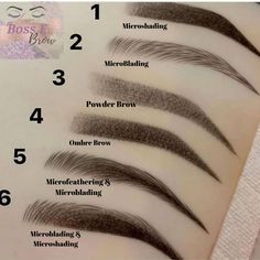 Mirco Blading Eyebrow, Types Of Microblading, Micro Blading Eyebrows, Microblading Patterns, Permanent Makeup Salon, Eyebrow Mapping, Permanent Makeup Artist, Micro Blading