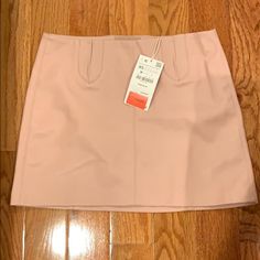 Trafaluc Collection Pink Skirt - Feels Like Leather Kind Of Material Trendy Pink Mini Skirt By Zara, Elegant Pink Zara Mini Skirt, Zara Pink Mini Skirt, Zara Mini Skirt With Lined Detail, Zara Pink Floral Print Skirt, Zara Skirts, Pink Skirt, Womens Skirt, Zara