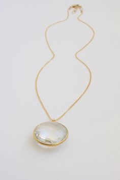 White Quartz Pendant Necklace Round Bezel Set Gold Delicate - Etsy Elegant White Necklace With Large Stone, Elegant White Necklaces With Large Stone, Elegant Oval Necklace With Large Stone, Formal Gold Necklace With Large Stone, Gold Drop Necklace With Bezel Setting, Elegant Gemstone Necklace In Clear Color, Elegant Clear Teardrop Pendant Necklace, Elegant Clear Gemstone Necklace, Classic Clear Necklaces As Gifts