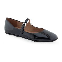 Step into sophisticated style with these Aerosoles Perry women's Mary Jane flats. Click this FOOTWEAR GUIDE to find the perfect fit and more! Step into sophisticated style with these Aerosoles Perry women's Mary Jane flats. Click this FOOTWEAR GUIDE to find the perfect fit and more! FEATURES Mini organic mono link buckle detail Foam footbed for all day comfort Durable rubber outsole Slip-on for easy on and offDETAILS Patent faux leather upper Synthetic lining and midsole TPR outsole Round toe Bu Modern Black Mary Janes For Work, Elegant Black Ballet Flats With Textured Sole, Mary Jane Flats For Work, Chic Black Ballet Flats With Buckle Closure, Elegant Black Flat Mary Janes, Flat Mary Janes With Rubber Sole For Work, Black Ballet Flats With Textured Sole, Sleek Ballet Flats With Leather Sole And Round Toe, Chic Flat Mary Janes For Work