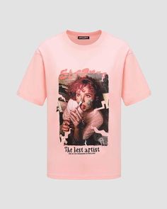 Details: Graphical T-shirt with "Artist" graphical image designTop Length: NormalSleeve Length: Short SleevesMaterials:100% Cotton 90s Grunge Style, 90s Accessories, Cherry Baby, 90s Hip Hop Fashion, 90s Fashion Grunge, Elegant Prom, Elegant Prom Dresses, Adam Sandler, Graphic Tees Vintage