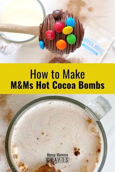 Winter Drink Recipes, Kid Friendly Dessert, Winter Drink, Bombe Recipe, Chocolate Bomb, Melting Chocolate Chips, Printable Recipe Cards, Winter Drinks, Drink Recipe