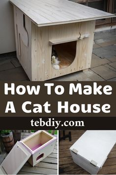 how to make a cat house that is easy and cheap