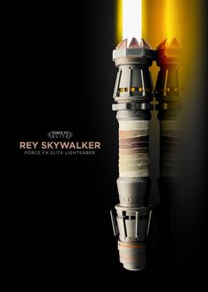 a poster for the movie star wars, featuring a light saber