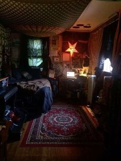 Staring At Ceiling, Whimsigothic Bedroom, Indie Bedroom Aesthetic, Whimsigoth Bedroom, Bohemian Modern Bedroom, Boho Beach Bedroom, Bohemian Maximalist, Spiritual Bedroom, Colorful Boho Bedroom