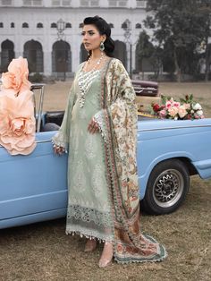 Brand: Faiza FaisalProduct Code: Maya-ElenaCollection: Maya Faizal Faisal Unstitched Luxury Lawn Summer CollectionFabric: Lawn DESIGN DETAILS: Brand: Faiza FaisalProduct Code: Maya-AmiraCollection: Maya Faizal Faisal Unstitched Luxury Lawn Summer CollectionFabric: Lawn DESIGN DETAILS: DISCLAIMER:* Lining, Laces, and Tassels are not included in unstitched variants.* Embellishment items in stitched outfits are subject to market availability.* The actual colors of the outfit may vary from the colors being displayed on your device. CARE INSTRUCTIONS: Extra Fabric Has Been Used For Shoot Original Color May Vary Slightly From The Picture Dry Clean Recommended Iron The Clothes At Moderate Temperature Do Not Use Bleach, Or Stain Removing Chemicals Damp Fabric Should Not Be Exposed To Sunlight Maya Lawn Design, Summer Lawn, Printed Dupatta, Chiffon Collection, Embroidered Sleeves, Lawn Suits, Extra Fabric, Fabric Stores Online, Gold Threads