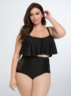 Plus Size Bade, Moda Plus, Plus Size Swimsuits, Plus Size Kleidung, Matches Fashion, 인물 사진, Curvy Fashion