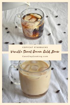 vanilla sweet cream old - fashioned brew is the perfect drink for cold weather and it's easy to make