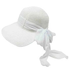 Milani Facesaver Hat with Scarf for Women — SetarTrading Hats Adjustable Summer Sun Hat With Bow, Adjustable Boater Hat With Bow And Curved Brim, White Adjustable Boater Hat For Beach, Adjustable Sun Hat With Bow For Vacation, Adjustable Wide Brim Sun Hat With Bow, Curved Brim Sun Hat With Bow For Beach, Adjustable White Sun Hat For Beach Season, Adjustable Summer Hat With Bow, Lightweight Adjustable Hats For Kentucky Derby