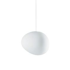 a white light hanging from a ceiling fixture