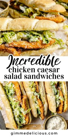 Chicken Caesar Sandwiches are a delicious twist on a classic! They feature well-seasoned, crispy chicken, Caesar salad, and Parmesan cheese layered on soft bread toasted with garlic butter. Perfect for a hearty lunch or dinner that’s packed with incredible flavor!