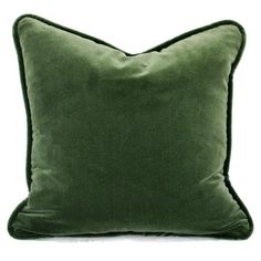 Green Velvet Pillow with Down 25% Feather 75% Green Velvet Pillow, Dark Green Velvet, Green Pillow Covers, Curated Decor, Green Cushions, Green Pillows, Velvet Pillow, Velvet Pillow Covers, Velvet Throw Pillows