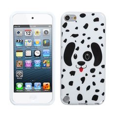 an iphone case with a dog on it