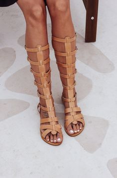 This Womens Gladiator & Strappy Sandals item by GreekLeatherLab has 270 favorites from Etsy shoppers. Ships from Greece. Listed on May 10, 2024 Greek Sandals Women, Chunky Leather Gladiator Sandals, Gladiator Sandals Women, Tall Gladiator Sandals, Greece Women, Knee High Sandals, Knee High Gladiator Sandals, High Gladiator Sandals, Gold Gladiator Sandals