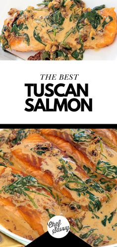 the best tuscann salmon recipe is in this post - it - yourself photo