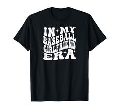 PRICES MAY VARY. In my Baseball Girlfriend Era tees In my Baseball Girlfriend Era tee Lightweight, Classic fit, Double-needle sleeve and bottom hem Baseball Girlfriend Shirts, Baseball Girlfriend, Girlfriend Shirts, Heather Blue, Baseball Shirts, Branded T Shirts, Heathers, Heather Grey, Solid Colors