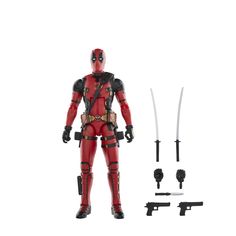 <div class="pswp__caption__text"><p>MARVEL LEGENDS SERIES DEADPOOL ACTION FIGURE 7</p></div> Deadpool Action Figure, Movie Action, 20th Century Studios