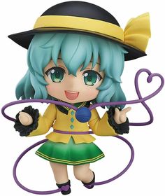 Good Smile Nendoroid 604 Touhou Project Koishi Komeiji #GoodSmile Koishi Touhou, Koishi Komeiji, Pokemon Alola, Computer Gifts, Anime Figurines, Popular Games, Good Smile, Cute Poses, The Girl Who