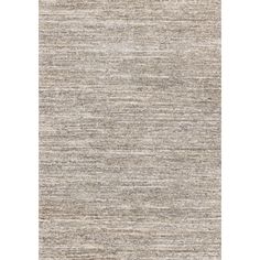 an area rug with grey and white stripes on the side, in front of a white background