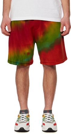 Colorful and stylish cotton tie dye Bermuda shorts for a trendy summer look Cotton Bag, Womens Backpack, Warm Weather, Fashion Collection, Bermuda Shorts, The City, Elastic Waist, Tie Dye, Perfect Fit