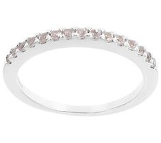 For a little bit of extra bling, try this stackable band ring on for size. It boasts cubic zirconia Diamonique simulated diamonds at the top, giving you that touch of shine you love. Cubic Zirconia Stackable Rings With Diamond Accents, Stackable Rings With Pave Setting In Cubic Zirconia, Stackable Cubic Zirconia Rings With Pave Setting, Stackable Rings With Pave Setting And Cubic Zirconia, Diamond White Stackable Rings For Promise, Adjustable White Gold Stackable Rings With Diamond Accents, Formal Adjustable Stackable Rings With Diamond Accents, Adjustable Stackable Rings With Diamond Accents, Diamond White Cubic Zirconia Stackable Rings With Pave Setting