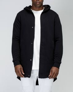 This Men's sherpa-lined long zip-up hoodie from Shop at Konus is a must-have for any wardrobe! With its welt pockets and accent label at the hem, it's both stylish and functional. Made from 100% cotton, it's also incredibly comfortable. Order now and experience the quality for yourself. Long Zip Up Hoodie, Mens Sherpa, Sweaters Hoodies, Top Shirt Women, Hoodies Mens, Hoodies For Men, Sherpa Lined, Mens Sweatshirts Hoodie, Long Hoodie