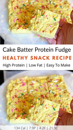 Macro Friendly Protein Bar, Quest Baking Mix Recipes, Macro Friendly Baking, Simple Protein Recipes, Cake Batter Protein Pudding, Protein Powder Uses, Macro Friendly Sweet Treats, Cake Batter Premier Protein Shake Recipes, Premier Protein Cake Batter Recipes