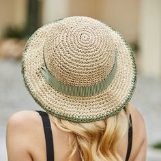 The Khaki Lace-Up Straw Hat is a delightful fusion of rustic charm and elegant detailing. Crafted from natural straw material, it boasts a lightweight and breathable construction, making it ideal for sunny days outdoors. Whether you're looking for sun protection, a fashion statement, or a combination of both, there's a straw hat style to suit your needs and personal style. Product code: CAC03C4E002MP Woven Sun Hat For Picnic, Braided Straw Hat For Summer, Woven Sun Hat For Spring Garden Party, Lightweight Paper Straw Hat For Spring, Lightweight Natural Straw Hat For Spring, Woven Hat For Spring Garden Party, Spring Woven Hats For Garden Party, Spring Lightweight Natural Straw Hat, Lightweight Bohemian Straw Hat For Spring