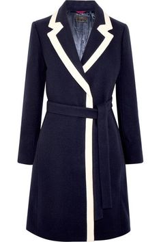 Jcrew Coat, Navy Blue Coat, Navy Coat, Elegant Coats, Chic Coat, Wool Coats, Coats Women, Spring Coat, Blue Coat