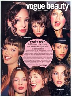 Photowall Ideas, 90s Makeup, Matte Makeup, Vogue Beauty, Vintage Makeup, Teen Vogue, Makati, A Magazine, Pretty Makeup