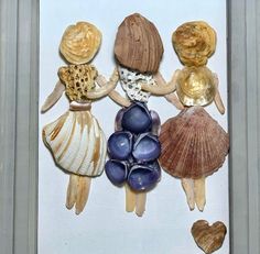 Beach Finds - Sisters… commissioned pic made from my... | Facebook Sea Glass Art Diy, Sea Glass Art Projects